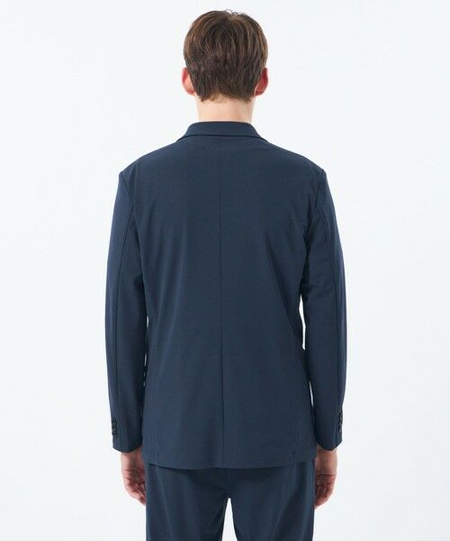 MACKINTOSH PHILOSOPHY(MENS) / マッキントッシュ フィロソフィー　メンズ ノーカラージャケット | ブリテック イージージャケット ドライフラットストレッチクロス | 詳細6