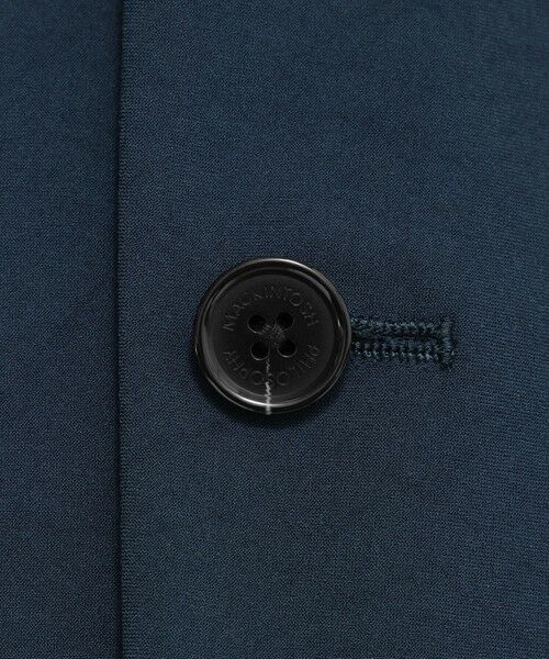 MACKINTOSH PHILOSOPHY(MENS) / マッキントッシュ フィロソフィー　メンズ ノーカラージャケット | ブリテック イージージャケット ドライフラットストレッチクロス | 詳細8