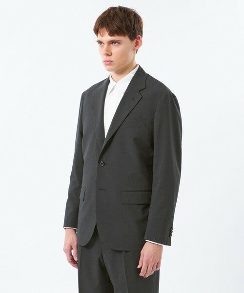 MACKINTOSH PHILOSOPHY(MENS) / マッキントッシュ フィロソフィー　メンズ ノーカラージャケット | トロッター ジャケット＃001（ナンバーワン）エクストラファイントロピカル | 詳細4