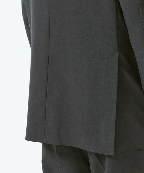 MACKINTOSH PHILOSOPHY(MENS) / マッキントッシュ フィロソフィー　メンズ ノーカラージャケット | トロッター ジャケット＃001（ナンバーワン）エクストラファイントロピカル | 詳細8