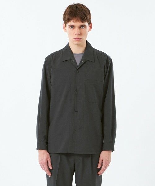 MACKINTOSH PHILOSOPHY(MENS) / マッキントッシュ フィロソフィー　メンズ ブルゾン | トロッター シャツカバーオール エクストラファイントロピカル | 詳細3