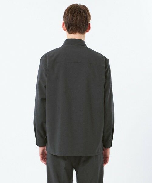 MACKINTOSH PHILOSOPHY(MENS) / マッキントッシュ フィロソフィー　メンズ ブルゾン | トロッター シャツカバーオール エクストラファイントロピカル | 詳細5