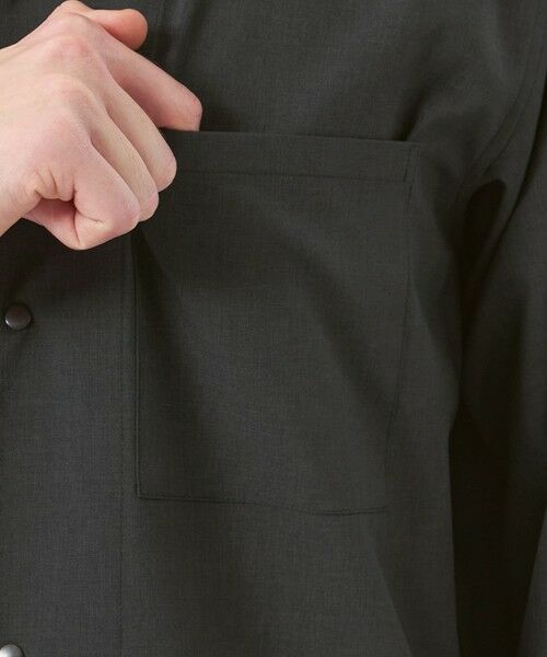 MACKINTOSH PHILOSOPHY(MENS) / マッキントッシュ フィロソフィー　メンズ ブルゾン | トロッター シャツカバーオール エクストラファイントロピカル | 詳細7