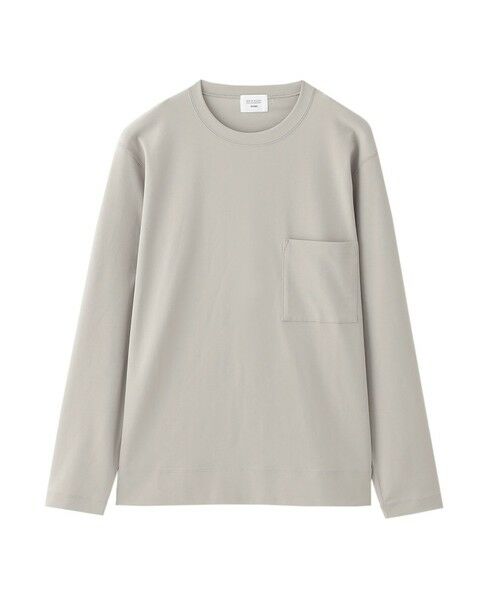 MACKINTOSH PHILOSOPHY(MENS) / マッキントッシュ フィロソフィー　メンズ カットソー | ブリテック クルーネックロンT ドライフラットストレッチクロス（オフホワイト2）