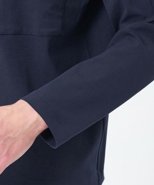 MACKINTOSH PHILOSOPHY(MENS) / マッキントッシュ フィロソフィー　メンズ カットソー | ブリテック クルーネックロンT ドライフラットストレッチクロス | 詳細8