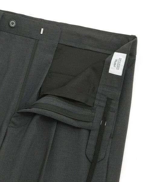 MACKINTOSH PHILOSOPHY(MENS) / マッキントッシュ フィロソフィー　メンズ その他パンツ | トロッター トラウザーズ ＃001（ナンバーワン）エクストラファイントロピカル | 詳細7
