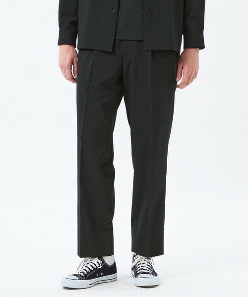 MACKINTOSH PHILOSOPHY(MENS) / マッキントッシュ フィロソフィー　メンズ その他パンツ | トロッター トラウザーズ ＃001（ナンバーワン）エクストラファイントロピカル（ブラック1）