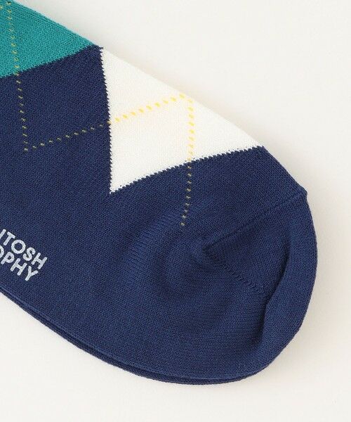 MACKINTOSH PHILOSOPHY(MENS) / マッキントッシュ フィロソフィー　メンズ その他インナー・ルームウェア | フロントアーガイル カジュアルソックス | 詳細3