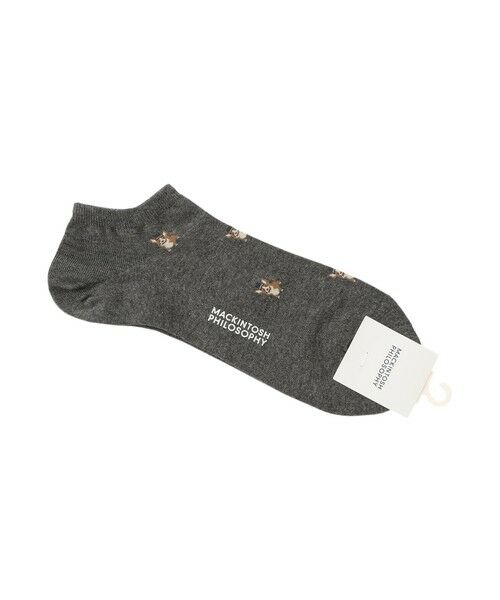 MACKINTOSH PHILOSOPHY(MENS) / マッキントッシュ フィロソフィー　メンズ その他インナー・ルームウェア | コーギー アンクレット カジュアルソックス（グレー3）