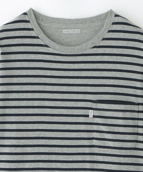MACKINTOSH PHILOSOPHY(MENS) / マッキントッシュ フィロソフィー メンズ その他小物 | 【WEB限定】天竺ボーダー&無地パンツ パジャマ | 詳細4