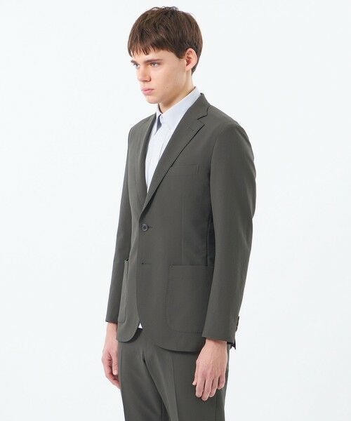 MACKINTOSH PHILOSOPHY(MENS) / マッキントッシュ フィロソフィー　メンズ ノーカラージャケット | トロッター ウルトラライトジャケット サッカーストレッチ | 詳細4