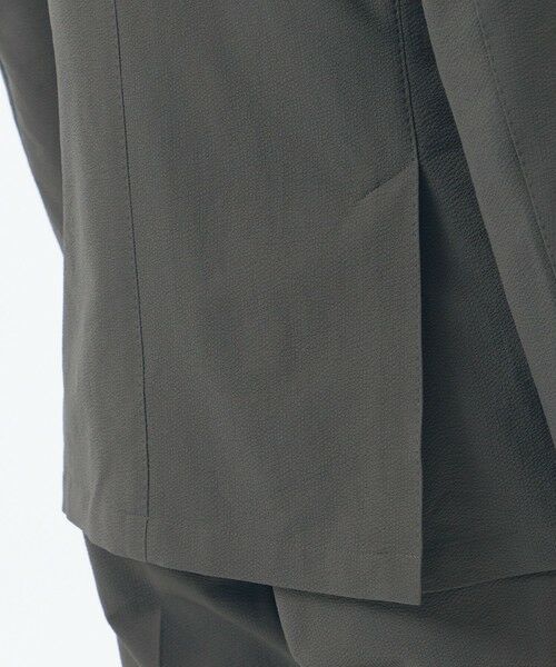 MACKINTOSH PHILOSOPHY(MENS) / マッキントッシュ フィロソフィー　メンズ ノーカラージャケット | トロッター ウルトラライトジャケット サッカーストレッチ | 詳細8