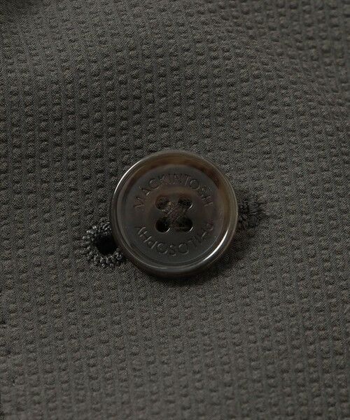 MACKINTOSH PHILOSOPHY(MENS) / マッキントッシュ フィロソフィー　メンズ ノーカラージャケット | トロッター ウルトラライトジャケット サッカーストレッチ | 詳細9