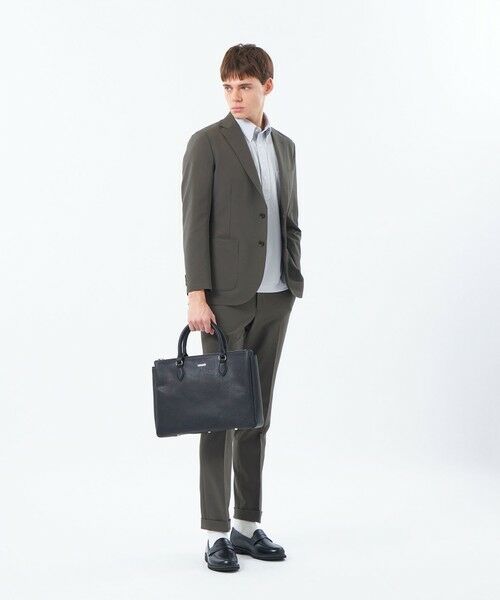 MACKINTOSH PHILOSOPHY(MENS) / マッキントッシュ フィロソフィー　メンズ ノーカラージャケット | トロッター ウルトラライトジャケット サッカーストレッチ | 詳細1