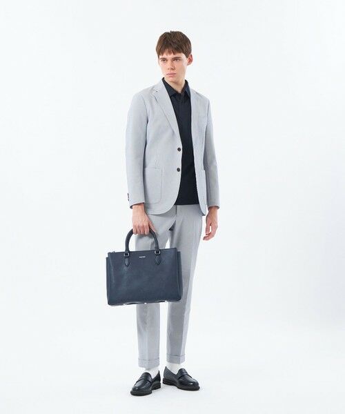 MACKINTOSH PHILOSOPHY(MENS) / マッキントッシュ フィロソフィー　メンズ ノーカラージャケット | トロッター ウルトラライトジャケット サッカーストレッチ | 詳細2