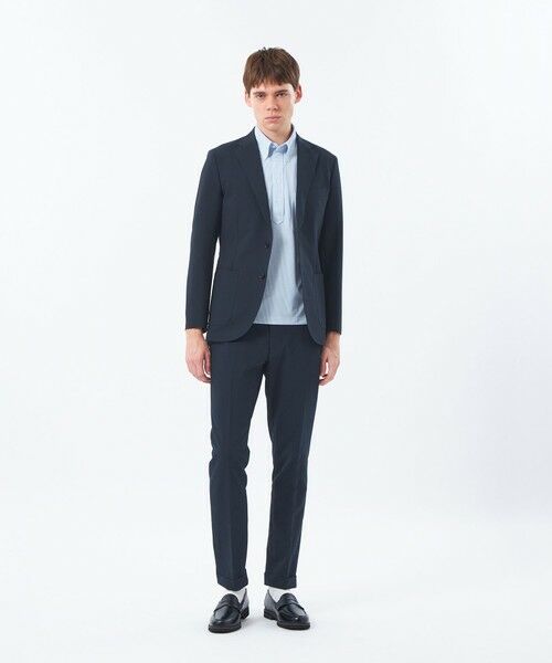 MACKINTOSH PHILOSOPHY(MENS) / マッキントッシュ フィロソフィー　メンズ ノーカラージャケット | トロッター ウルトラライトジャケット サッカーストレッチ | 詳細3