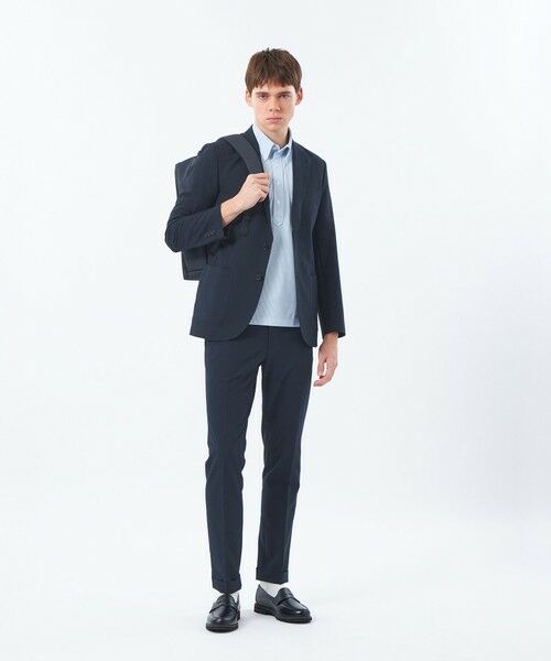 MACKINTOSH PHILOSOPHY(MENS) / マッキントッシュ フィロソフィー　メンズ ノーカラージャケット | トロッター ウルトラライトジャケット サッカーストレッチ | 詳細4