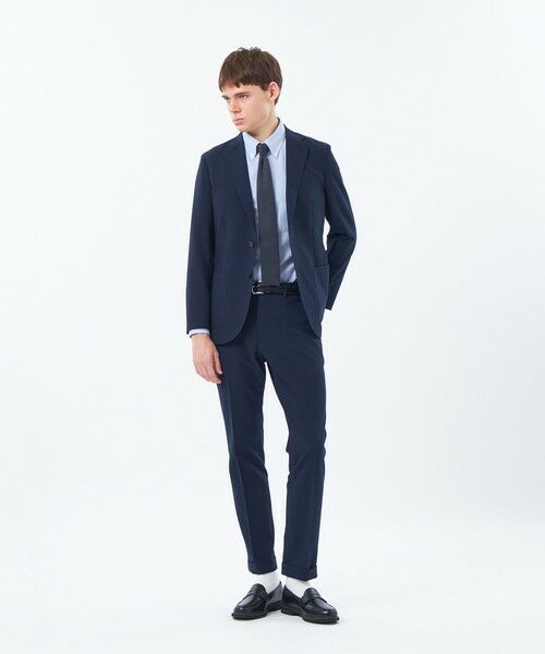 MACKINTOSH PHILOSOPHY(MENS) / マッキントッシュ フィロソフィー　メンズ ノーカラージャケット | トロッター ウルトラライトジャケット サッカーストレッチ | 詳細5