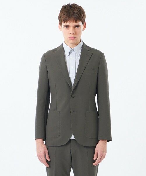 MACKINTOSH PHILOSOPHY(MENS) / マッキントッシュ フィロソフィー　メンズ ノーカラージャケット | トロッター ウルトラライトジャケット サッカーストレッチ | 詳細6