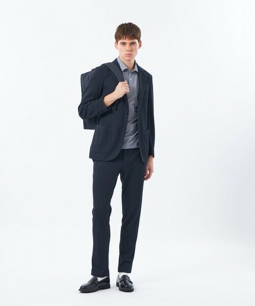 MACKINTOSH PHILOSOPHY(MENS) / マッキントッシュ フィロソフィー　メンズ ノーカラージャケット | テーラードジャージー ジャケット ミニワッフル | 詳細2