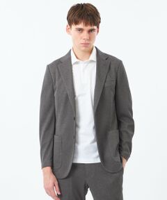 MACKINTOSH PHILOSOPHY(MENS) / マッキントッシュ フィロソフィー　メンズ ノーカラージャケット | テーラードジャージー ジャケット ミニワッフル