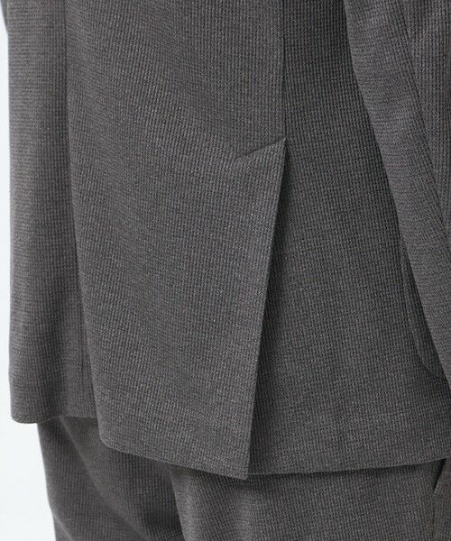 MACKINTOSH PHILOSOPHY(MENS) / マッキントッシュ フィロソフィー　メンズ ノーカラージャケット | テーラードジャージー ジャケット ミニワッフル | 詳細8