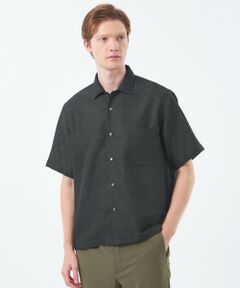 MACKINTOSH PHILOSOPHY(MENS) / マッキントッシュ フィロソフィー　メンズ シャツ・ブラウス | テーラードジャージー オーバーサイズシャツ ウール混起毛カラミ