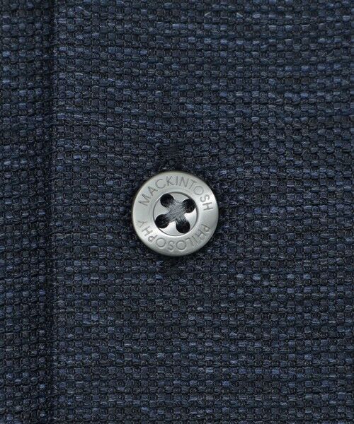 MACKINTOSH PHILOSOPHY(MENS) / マッキントッシュ フィロソフィー　メンズ シャツ・ブラウス | テーラードジャージー オーバーサイズシャツ ウール混起毛カラミ | 詳細9