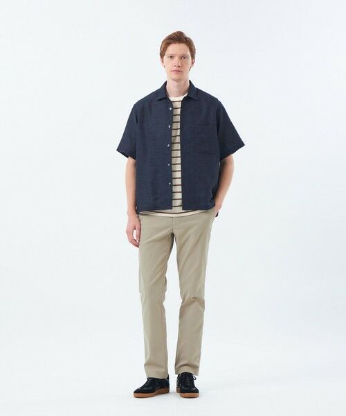 MACKINTOSH PHILOSOPHY(MENS) / マッキントッシュ フィロソフィー　メンズ シャツ・ブラウス | テーラードジャージー オーバーサイズシャツ ウール混起毛カラミ | 詳細2