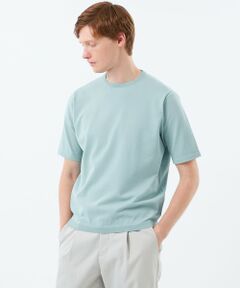 MACKINTOSH PHILOSOPHY(MENS) / マッキントッシュ フィロソフィー　メンズ ニット・セーター | クルーネックニットT 16Gプレーティング天竺