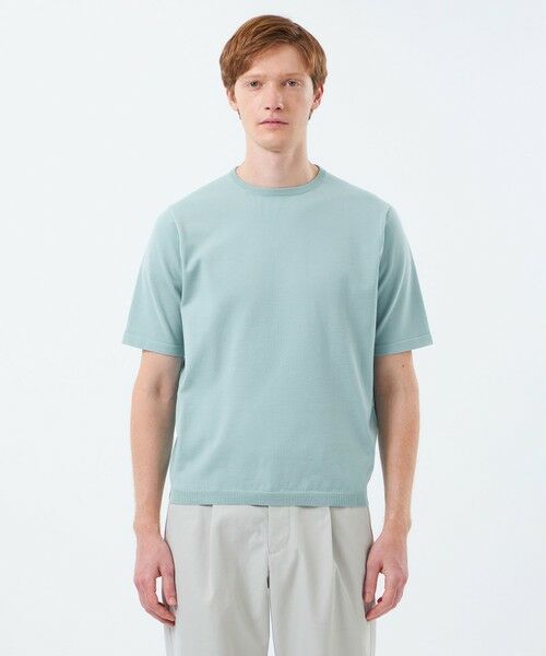 MACKINTOSH PHILOSOPHY(MENS) / マッキントッシュ フィロソフィー メンズ ニット・セーター | クルーネックニットT 16Gプレーティング天竺 | 詳細5