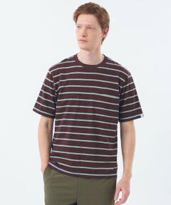 MACKINTOSH PHILOSOPHY(MENS) / マッキントッシュ フィロソフィー　メンズ カットソー | 【WEEKENDER】クルーネックポケT レトロボーダー