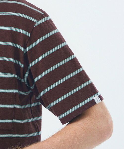 MACKINTOSH PHILOSOPHY(MENS) / マッキントッシュ フィロソフィー メンズ カットソー | 【WEEKENDER】クルーネックポケT レトロボーダー | 詳細7