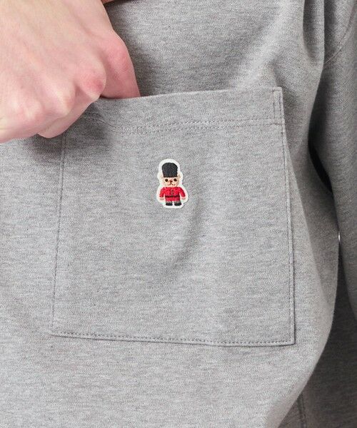 MACKINTOSH PHILOSOPHY(MENS) / マッキントッシュ フィロソフィー　メンズ カットソー | 【WEB&一部店舗限定】BUCKINGHAM BEAR スピンドルTシャツ コンパクトスムース | 詳細10