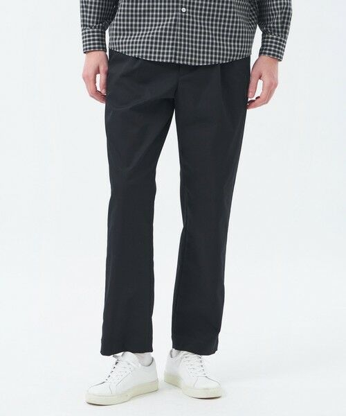 MACKINTOSH PHILOSOPHY(MENS) / マッキントッシュ フィロソフィー メンズ その他パンツ | 【MP STANDARD TROUSERS】STYLE003 TAPERED FIT フレックスドライチノ(ブラック1)