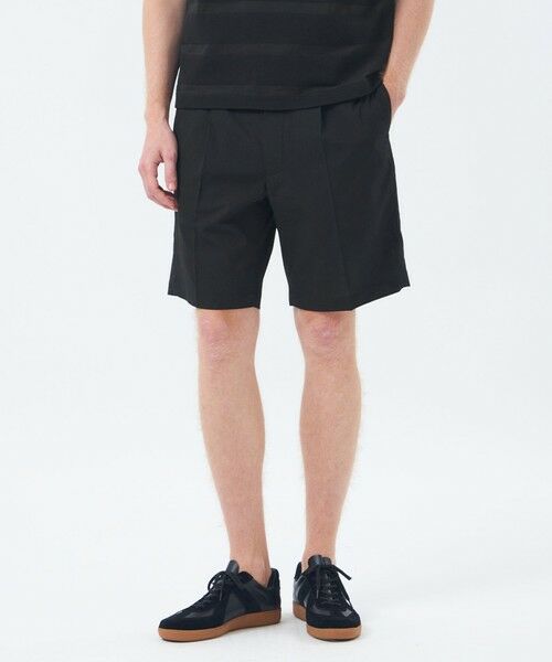 MACKINTOSH PHILOSOPHY(MENS) / マッキントッシュ フィロソフィー メンズ その他パンツ | イージーショーツ 空羽サッカー無地/チェック(ブラック1)