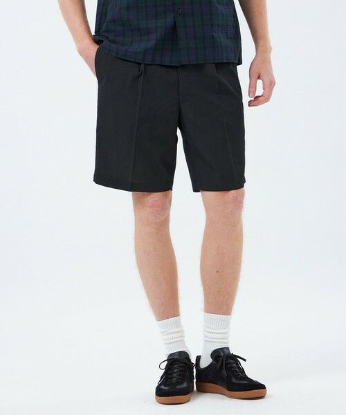 MACKINTOSH PHILOSOPHY(MENS) / マッキントッシュ フィロソフィー メンズ その他パンツ | イージーショーツ 空羽サッカー無地/チェック(ネイビー3)