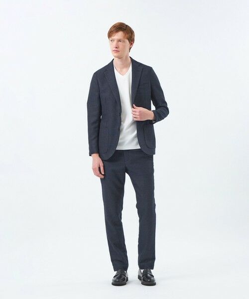 MACKINTOSH PHILOSOPHY(MENS) / マッキントッシュ フィロソフィー メンズ その他パンツ | テーラードジャージーエラスティックパンツ ウール混起毛カラミ | 詳細2