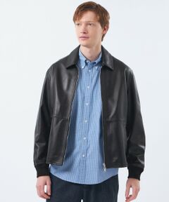 MACKINTOSH PHILOSOPHY(MENS) / マッキントッシュ フィロソフィー　メンズ ブルゾン | 【WEB&一部店舗限定】EMMETIコラボ ジップアップブルゾン 0.5mmナッパレザー