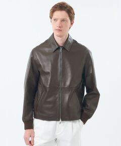MACKINTOSH PHILOSOPHY(MENS) / マッキントッシュ フィロソフィー　メンズ ブルゾン | 【WEB&一部店舗限定】EMMETIコラボ ジップアップブルゾン 0.5mmナッパレザー