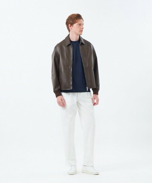 MACKINTOSH PHILOSOPHY(MENS) / マッキントッシュ フィロソフィー　メンズ ブルゾン | 【WEB&一部店舗限定】EMMETIコラボ ジップアップブルゾン 0.5mmナッパレザー | 詳細3