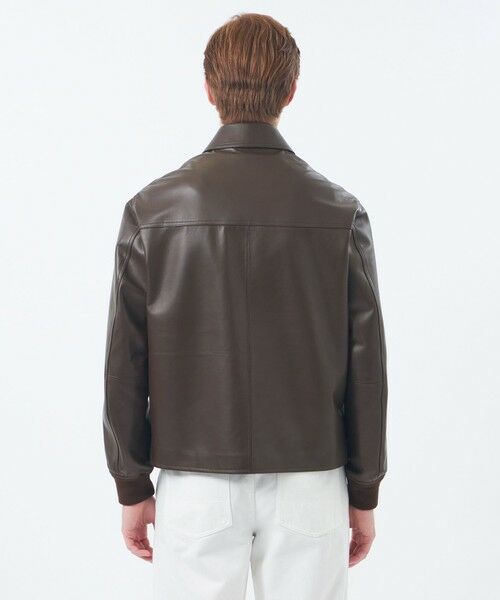 MACKINTOSH PHILOSOPHY(MENS) / マッキントッシュ フィロソフィー　メンズ ブルゾン | 【WEB&一部店舗限定】EMMETIコラボ ジップアップブルゾン 0.5mmナッパレザー | 詳細6