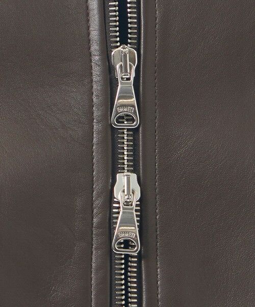 MACKINTOSH PHILOSOPHY(MENS) / マッキントッシュ フィロソフィー　メンズ ブルゾン | 【WEB&一部店舗限定】EMMETIコラボ ジップアップブルゾン 0.5mmナッパレザー | 詳細8