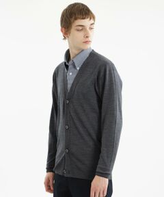 MACKINTOSH PHILOSOPHY(MENS) / マッキントッシュ フィロソフィー　メンズ ニット・セーター | JOHN SMEDLEYコラボ Vネックカーディガン