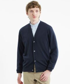 MACKINTOSH PHILOSOPHY(MENS) / マッキントッシュ フィロソフィー　メンズ ニット・セーター | JOHN SMEDLEYコラボ Vネックカーディガン