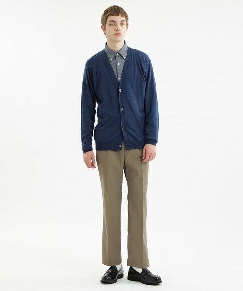 MACKINTOSH PHILOSOPHY(MENS) / マッキントッシュ フィロソフィー　メンズ ニット・セーター | JOHN SMEDLEYコラボ Vネックカーディガン | 詳細4