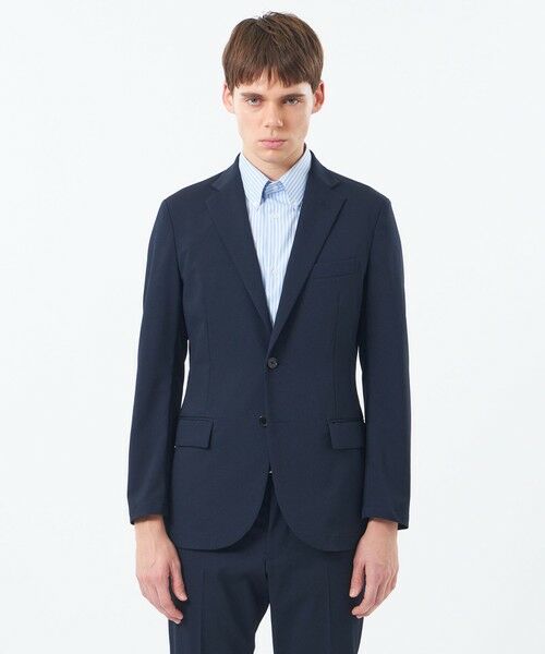 MACKINTOSH PHILOSOPHY(MENS) / マッキントッシュ フィロソフィー　メンズ ノーカラージャケット | トロッター スタンダードジャケット 強撚ストレッチ | 詳細2
