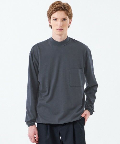 MACKINTOSH PHILOSOPHY(MENS) / マッキントッシュ フィロソフィー　メンズ カットソー | （チャコールグレー1）