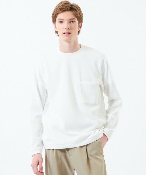 MACKINTOSH PHILOSOPHY(MENS) / マッキントッシュ フィロソフィー　メンズ カットソー | （ホワイト1）