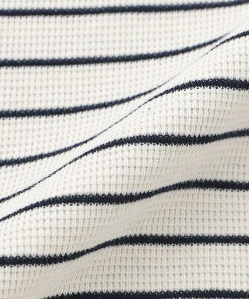 MACKINTOSH PHILOSOPHY(MENS) / マッキントッシュ フィロソフィー　メンズ カットソー | BUCKINGHAM BEAR ヘンリーネックTシャツ サーフニットボーダー | 詳細7